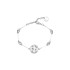 Brosway Chakra BHKB057 narukvica Alfabet I Silver Stainless Steel Swarovski Crystal-Slovo I
