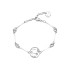 Brosway Chakra BHKB064 narukvica Alfabet P Silver Stainless Steel Swarovski Crystal-Slovo P