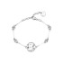 Brosway Chakra BHKB066 narukvica Alfabet R Silver Stainless Steel Swarovski Crystal-Slovo R
