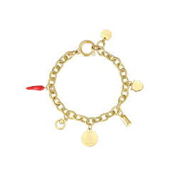 Brosway Chakra BHKB118 narukvica Good Luck Coccinella Gold Tone Stainless Steel -Simboli dobre sreće