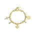 Brosway Chakra BHKB120 narukvica Symbols of Protection and Love Cuore Gold Tone Stainless Steel- Simboli zaštite i ljubavi