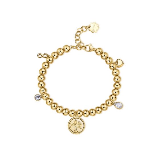 Brosway Chakra BHKB160 narukvica Tree of Life Gold Tone Stainless Steel - Drvo života
