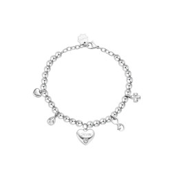 Brosway Chakra BHKB165 narukvica Family Love Mom Silver Tone Stainless Steel -Simboli ljubavi za mamu