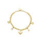 Brosway Chakra BHKB166 narukvica Family Love Mom Gold Tone Stainless Steel -Simboli ljubavi za mamu