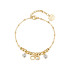 Brosway Chakra BHKB262 narukvica Infinity Gold Tone Stainless Steel 19cm Crystal Details