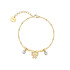 Brosway Chakra BHKB268 narukvica Mystic Butterfly Gold Tone Stainless Steel Swarovski Crystal- Leptir novog početka i unutrašnje snage