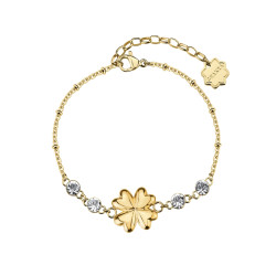 Brosway Chakra BHKB287 narukvica Lucky Charm Gold Tone Stainless Steel-Detelina Simbol Sreće