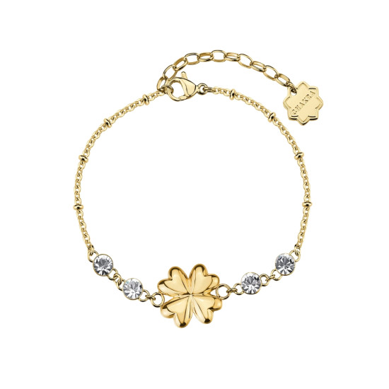 Brosway Chakra BHKB287 narukvica Lucky Charm Gold Tone Stainless Steel-Detelina Simbol Sreće