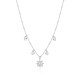 Brosway Chakra BHKN078 ogrlica Shining Star Silver Tone Stainless Steel 44cm