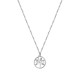 Brosway Chakra BHKN093 ogrlica Tree of Life Silver Tone Stainless Steel 48cm