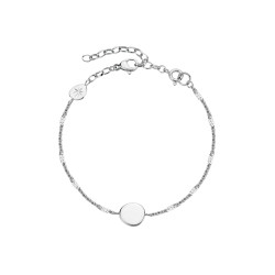 Brosway Essential BNL071 narukvica Minimalist Central Plate Silver Stainless Steel-Simbol balansa