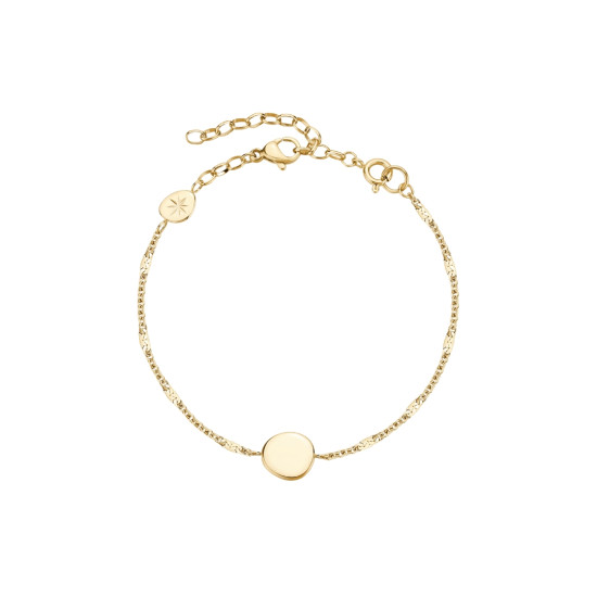 Brosway Essential BNL072 narukvica Minimalist Central Plate Gold Tone Stainless Steel-Simbol balansa