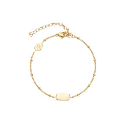 Brosway Essential BNL074 narukvica Minimalist Central Plate Gold Tone Stainless Steel-Simbol balansa