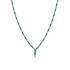 Brosway BTD002 muška ogrlica Riptide Malachite Pendant Silver Stainless Steel