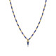 Brosway BTD004 muška ogrlica Riptide Blue Lapis Lazuli Pendant Gold Tone Stainless Steel