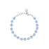Brosway Symphonia BYM170 narukvica Sky Blue Crystals Silver Stainless Steel 
