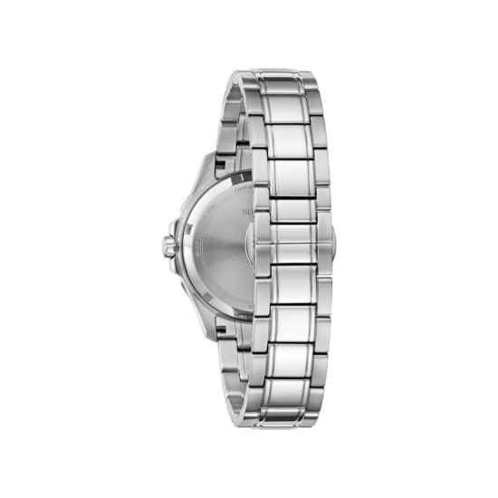 BULOVA 96P248 ženski sat Marine Star Diamonds Sapphire Crystal Aqva Blue Mother-of-Pearl Dial 36mm 10ATM