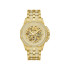 BULOVA 98A292 unisex sat Octava Crystal Automatic Gold Tone Luxury 251 Crystals Skeleton Dial 42mm