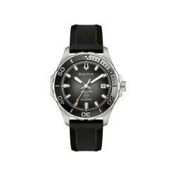 BULOVA 98B465 muški sat Marine Star Series B Automatic Diver Sapphire Crystal Sunray Gradient Gray Black Dial 41mm 20ATM Bestseller