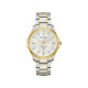 BULOVA 98P227 ženski sat Marine Star Two Tone Silver Gold Mother-of-Pearl Dial 36mm Sapphire Crystal 10ATM 8 Diamonds