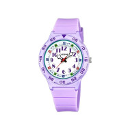 Calypso K5828/3 ženski tinejdž sat Purple silikonski kaiš Arabic Numerals 36mm