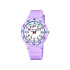 Calypso K5828/3 ženski tinejdž sat Purple silikonski kaiš Arabic Numerals 36mm
