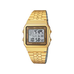 Casio Vintage A500WGA-9 unisex Full Digital Classic Gold Tone