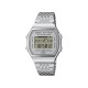 Casio Vintage ABL-100WE-7A unisex Digital Bluetooth Step Edition XL Silver Tone 38mm Gray Color Detail