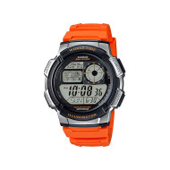 Casio AE-1000W-4B muški sat Digital Sport Travel All Orange with Graphite details 10ATM