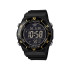 Casio AE-1700H-1B muški sat XL Round Digital All Black Yellow detail 10ATM