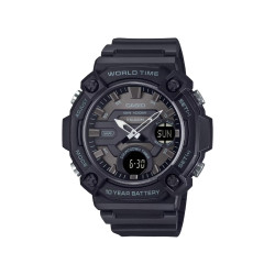 Casio AEQ-120W-1B muški sat Sport Digital XL All Black 10ATM