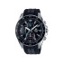 Casio Edifice EFV-550P-1A muški sat Retrograde Chrono Classic Large Case Black Resin Strap Turquoise detail 10ATM