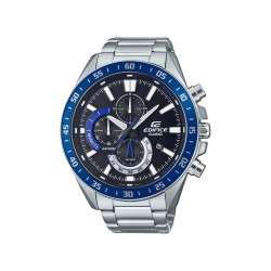 Casio Edifice EFV-620D-1A2 muški sat Motosport Blue XL Edition Chronograph Black Dial 50mm 10ATM