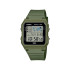Casio Vintage LF-30W-3A unisex World Map Digital Eco-Friendly Bio-Based Resin Olive Green