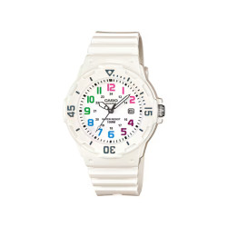 Casio LRW-200H-7B ženski tinejdž sat Sport White 10ATM silikonski kaiš 34mm