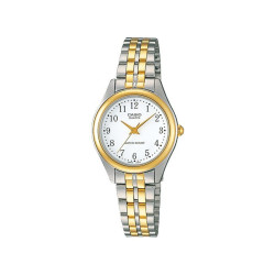 Casio LTP-1129G-7B ženski sat elegantan dva tona pregledan brojčanik