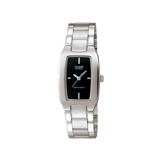 Casio LTP-1165A-1C ženski analogni sat pravougaono kućište Black Dial