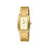Casio LTP-1165PN-9C ženski sat elegantan pravougaono kućište Timeless Classic Style Gold Tone Champagne Dial Edition 21mm