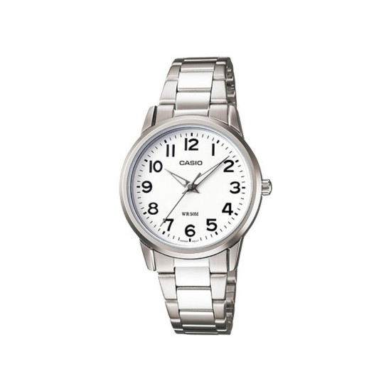 Casio LTP-1303D-7B ženski sat pregledan brojčanik Classic Lady Analog Arabic Numerals White Dial 30mm