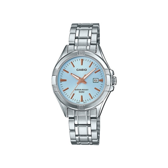 Casio LTP-1308D-2A ženski sat analogni Sky Blue Classic