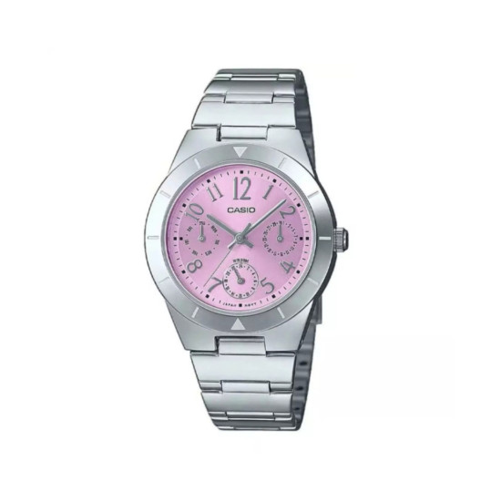Casio LTP-2069D-4A3 ženski sat Day Date Lila