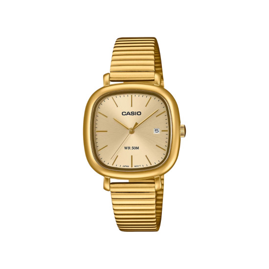 Casio LTP-B166G-9A ženski sat Gold Ton Oval