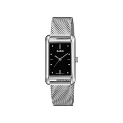 Casio LTP-B171M-1A ženski sat Slimline Rectangle Mesh Black Dial 20mm