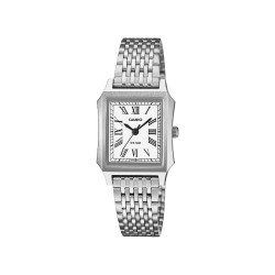 Casio LTP-B190D-7B ženski sat Vintage Tank Roman Numerals White Dial 23mm Bestseller