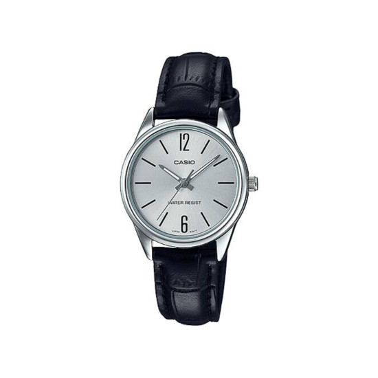 Casio LTP-V005L-7B ženski sat analogni kožni kaiš Black Classic