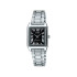 Casio LTP-V007D-1B ženski sat pravougaono kućište Black Dial Roman