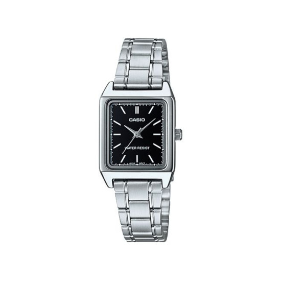 Casio LTP-V007D-1E ženski sat pravougaono kućište Black Dial Classic