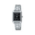 Casio LTP-V007D-1E ženski sat pravougaono kućište Black Dial Classic