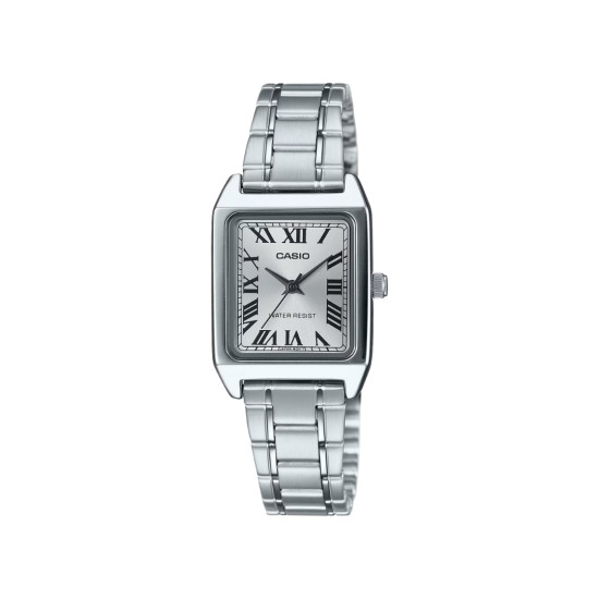 Casio LTP-V007D-7B ženski sat pravougaono kućište White Dial Roman
