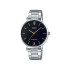 Casio LTP-VT01D-1B ženski sat Minimalist Classic Black Dial Gold detail